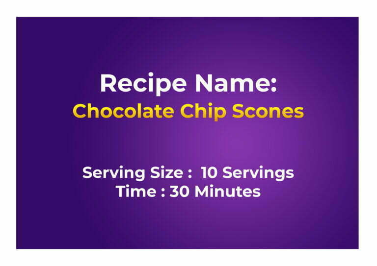 Chocolate Chip Scones S1 copy