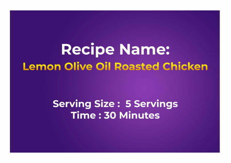 Lemon Olive Oil Roasted Chicken S1 copy