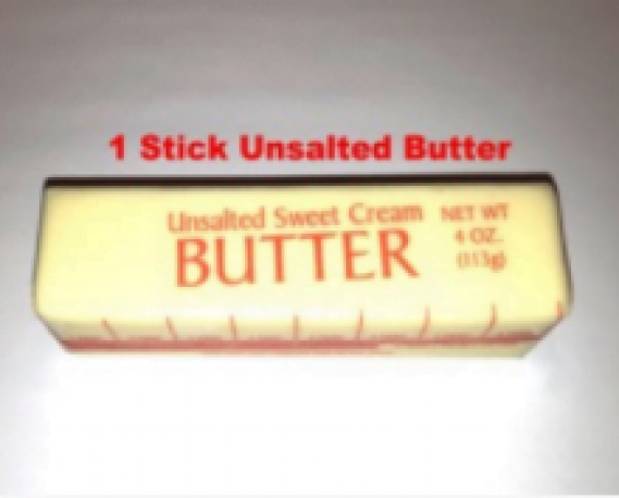 1 Stick Unsalted Butter