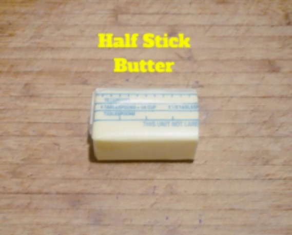 Half Stick Butter