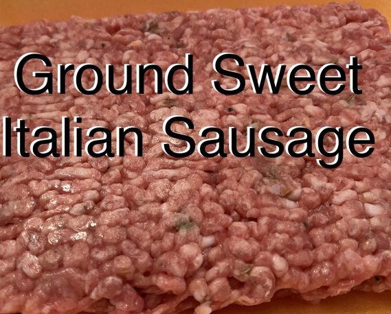 Ground Sweet Italian Sausage
