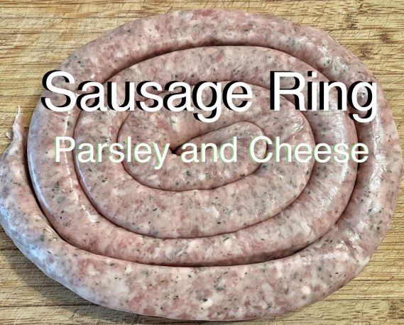 Sausage Ring Parsley and Cheese