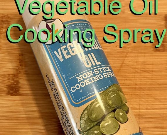 Vegetable Oil Cooking Spray